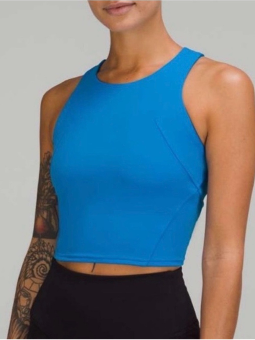 Lululemon Wunder Train Tank Top Color Poolside LIKE BRAND NEW - Picture 3 of 4